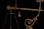 15[1] - משקלות מברונזה דגם ענתיק סטילה איטליה מתנה מקורית ומיוחדת בסגנונה .